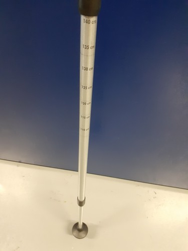 Leki Makalu Palo classico trekking escursionismo morbido antiurto 140 cm palo singolo - Foto 6 di 6