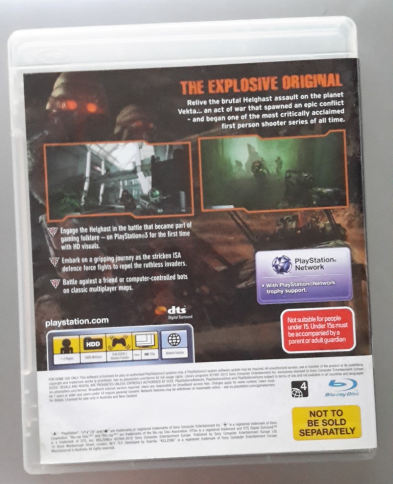 Jeux Vidéo KILLZONE Classics HD PlayStation 3 (PS3