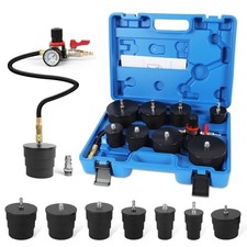 Turbo System Leakage Tester Kit,10 Pcs Boost Leak Tester with 4 Pairs of
