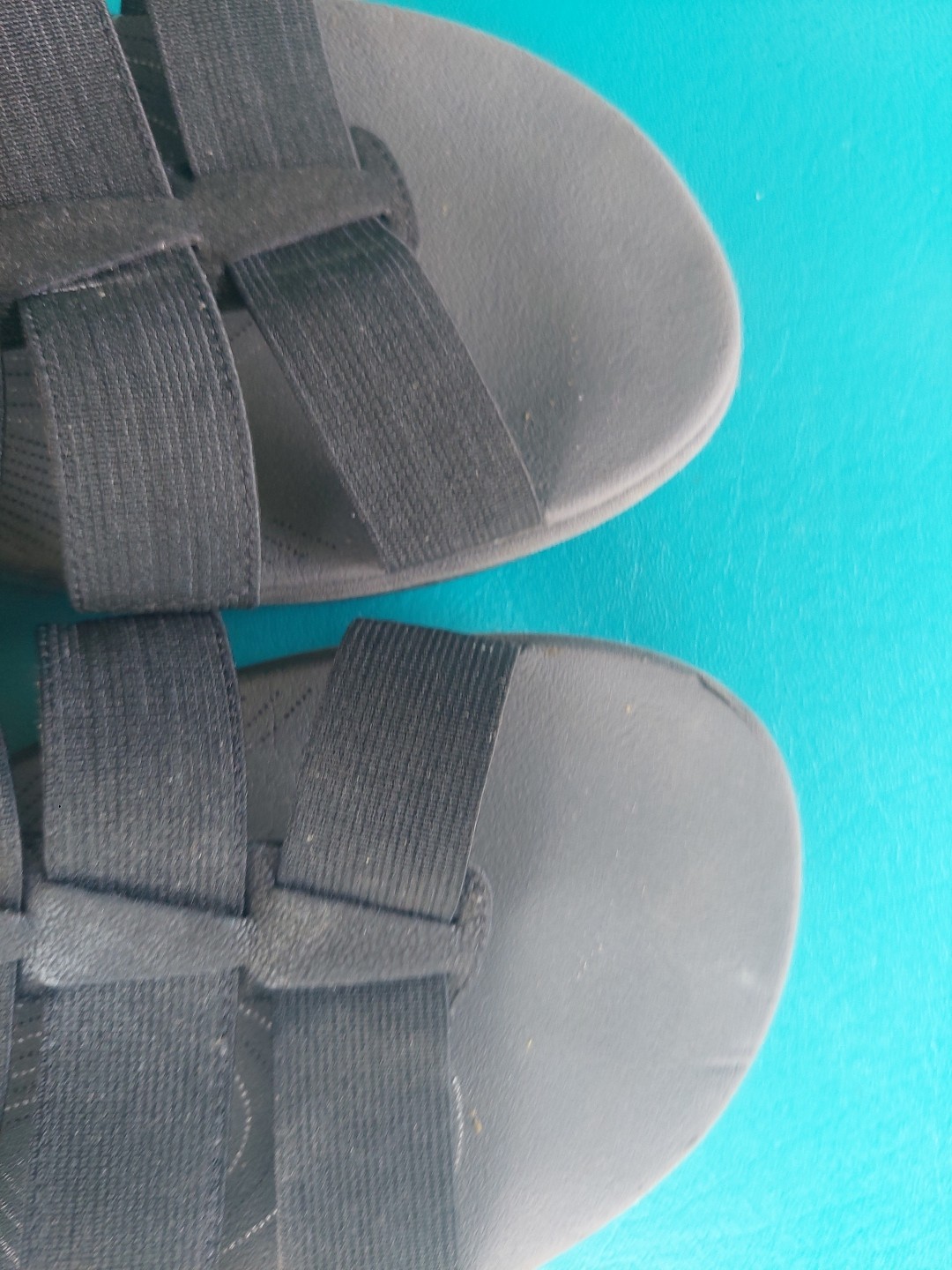 Clarks Cloudsteppers Black Stretch Adjustable San… - image 8