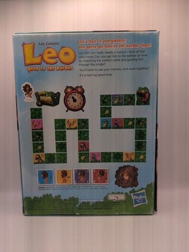 Leo Goes to the Barber Cooperative Board Game Hasbro RARE COMPELTE! 2016 - Picture 2 of 16