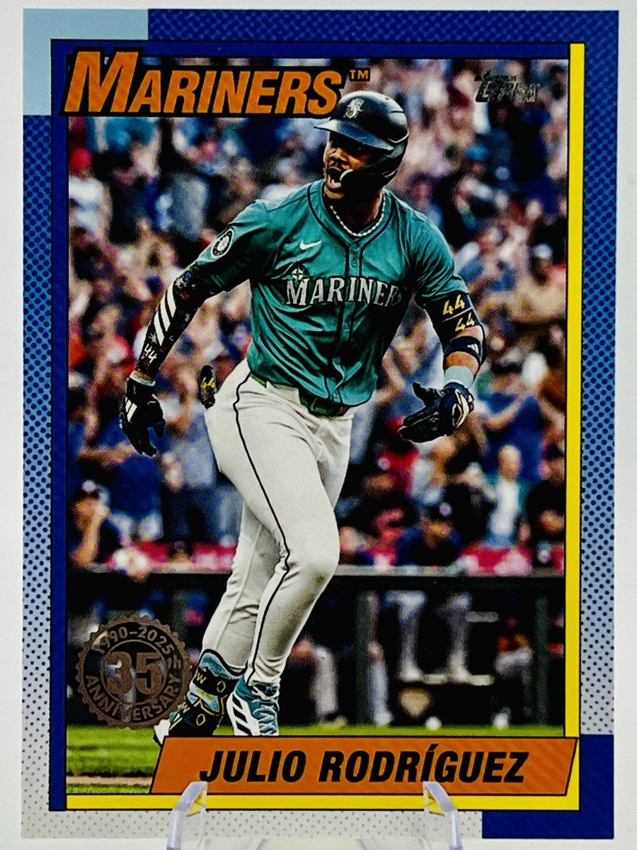 2025 Topps Series 1 Julio Rodriguez #T90-42 Topps 35th