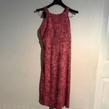 Patagonia Magnolia Spring Dress Evening Mauve Small Outdoor Built In Bra