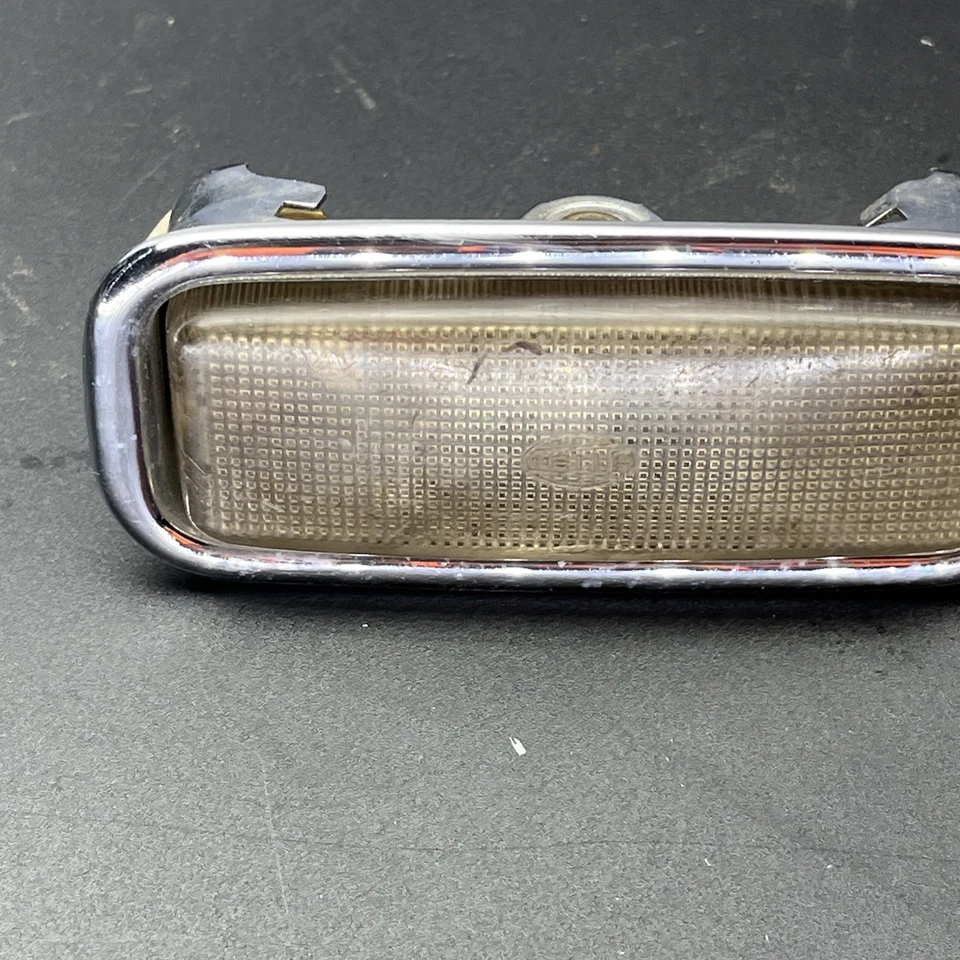 Luz domo interior cromada Porsche VW para 911/912 OEM Hella Foto 3 de 4