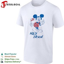 ¡Hola Irán! Camiseta política Mickey Mouse