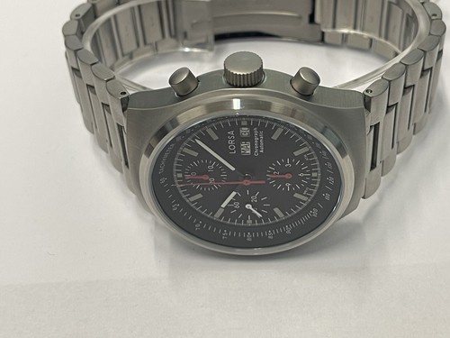 LORSA MILITARY CHRONOGRAPH AUTOMATICO SWISS VALJOUX 7750 - Picture 2 of 10