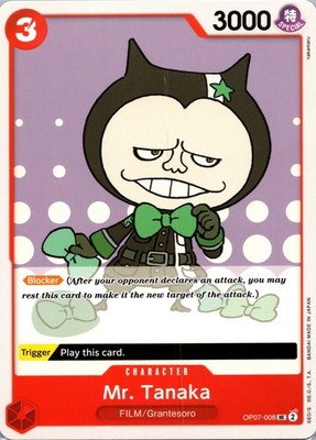 Mr. Tanaka UC 500 Years in the Future OP07-008 NM