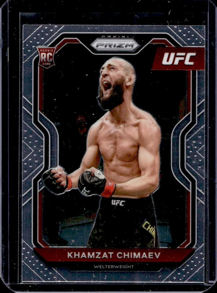 2021 Prizm UFC Khamzat Chimaev RC Rookie #7