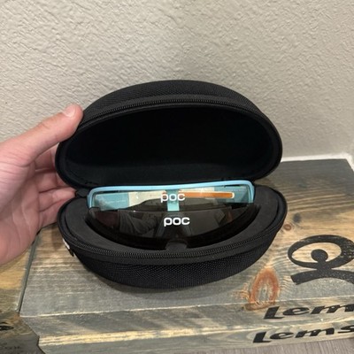 POC DO Blade Gustav Larsson Edition Sunglasses *read* Blue Orange Cycling 130
