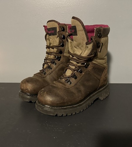 Stivali da lavoro Wolverine donna taglia 7M Big Horn Plus caccia W30114 resistenti all'olio - Foto 2 di 9
