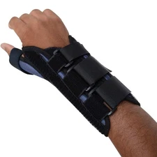 Sammons Preston Thumb Spica Wrist Brace Splint Large | CMC Joint Support