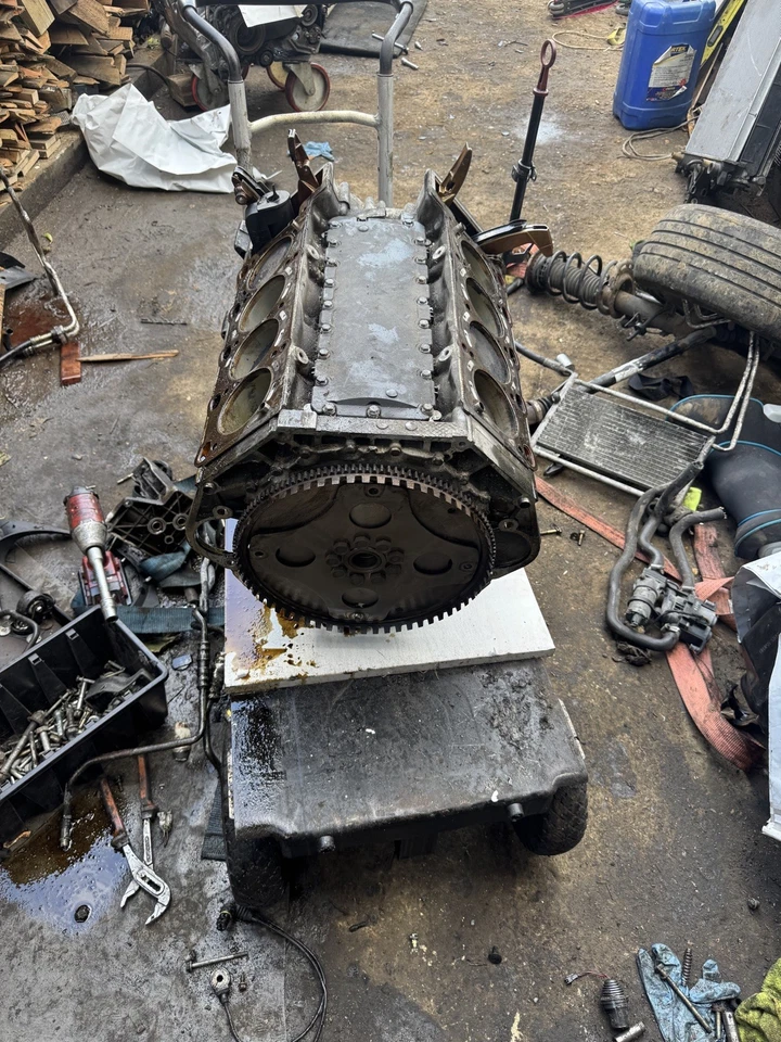 BMW E31 E32 E34 E38 M60B40 V8 Complete engine and non-EWS ECU/DME - Image 3 of 4