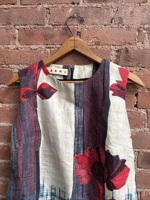 Marni Women s Blouse, Sz 42, Silk/Cotton, Italy