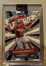 Wild Card Comix Fernando Mendoza Legend Rookie Limited Edition 1/2 2023 Football