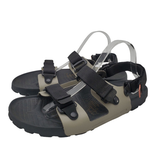 QUOC x RESTRAP Mens Bike Packing Sandals Black/Gray Size US 10.5 Made in UK $140