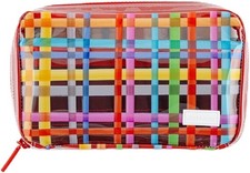 Hobonichi Drawer Pouch Ane Transparent Check 130 215 40mm