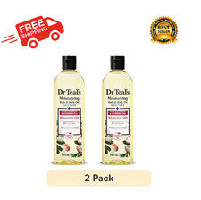 2 Pack Dr Teal's Shea Butter Moisturizing Bath Body Oil, 8.8 fl oz, Scented