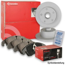 BREMBO Bremsscheiben Ø276mm + Beläge Satz vorne Mercedes A-Klasse W169 A150 A160