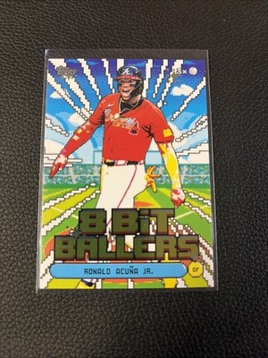 2026 Topps Celebration Station 8 Bit Ballers # 8B-9 Ronald Acuna Jr Braves