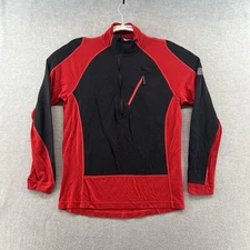 Smartwool Mens Size M Half Zip Pullover Athletic Tech Merino Wool Jacket