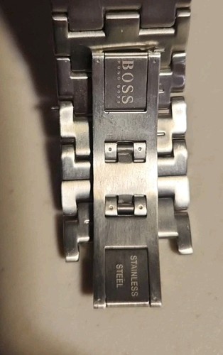 Hugo Boss Herren Automatik Voll Edelstahl Uhr - Wasserdicht 5ATM - LESEN - Bild 4 von 12