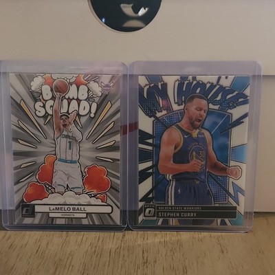 2023-24 Panini Donruss Optic Bomb Squad My House Card Lot Ball Curry