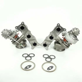 TD04-17T Billet Two Turbos For BMW 135i 335i Z4 3.0L N54 E88 E89 E90 E92 E93 LHD