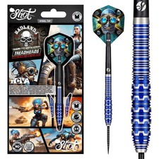 Shot Badlands Tova Steel Tip Dart Set-90 Tungsten Barrels-25gm