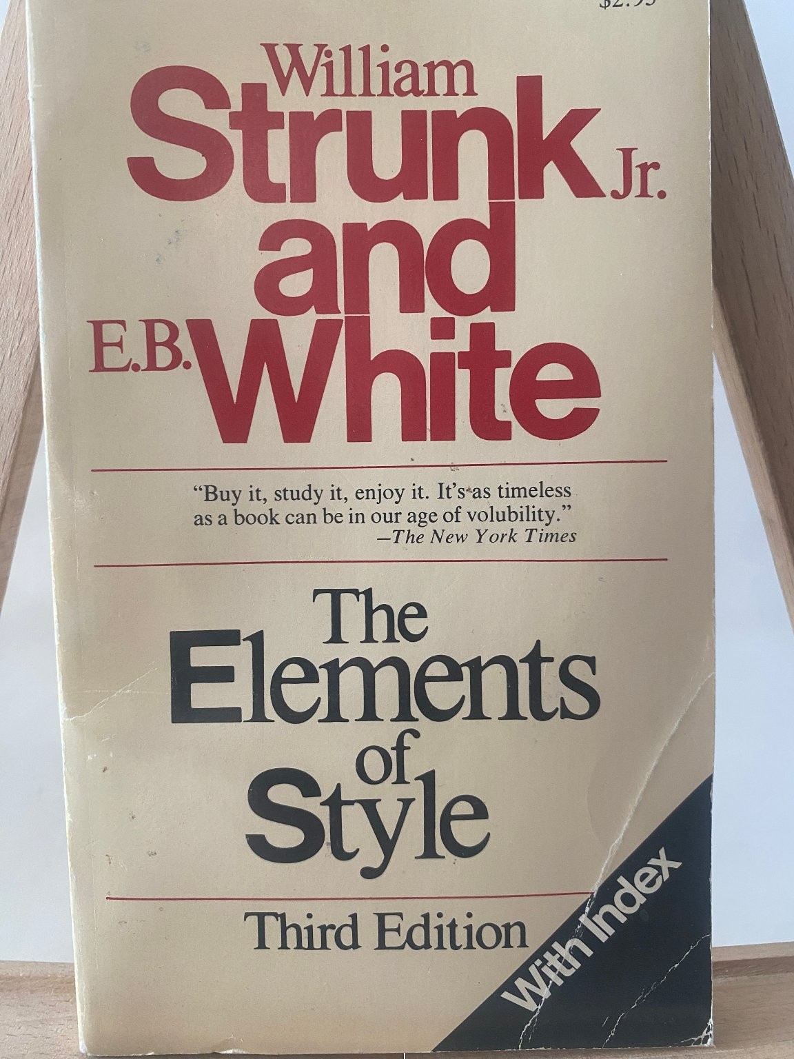 The Elements of Style William Strunk Jr E.B. White Third Edition 1979