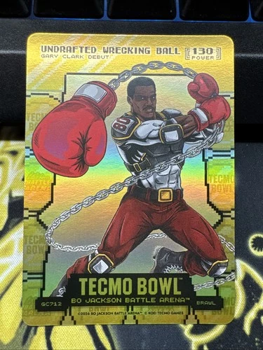 2026 Bo Jackson Battle Arena Bowl Undrafted Wrecking Ball Brawl Gold Coin GC712