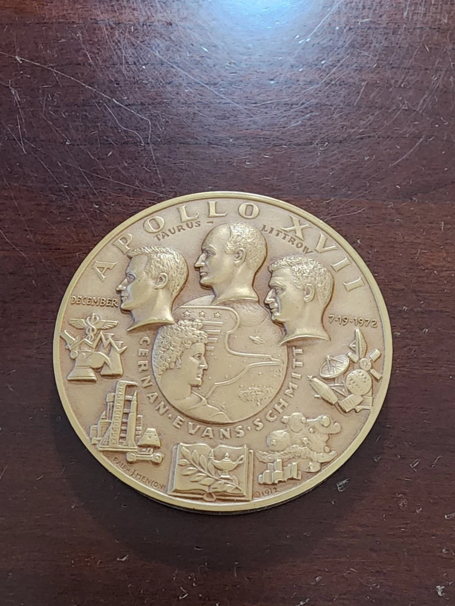 Apollo 17 Medal In Numismatic Medals for sale | eBay