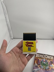 NEC Devil's Crush TurboGrafx-16 HuCard w/ Case Manual NTSC-U/C Pinball