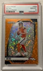 2024 Panini Prizm - Rookies Bo Nix #309 Orange Disco Prizm (RC)
