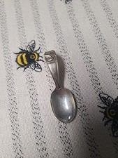 TIFFANY  CO STERLING SILVER CURVED HANDLE BABY SPOON Needs Cleaning