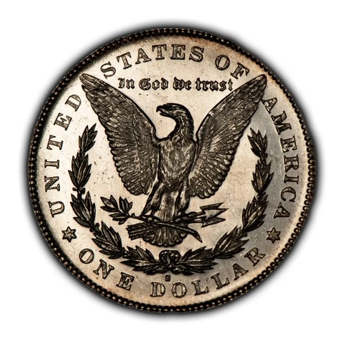 1878-S $1 Morgan Silver Dollar - Proof-Like Fields - BU - VIDEO - SKU-D5404