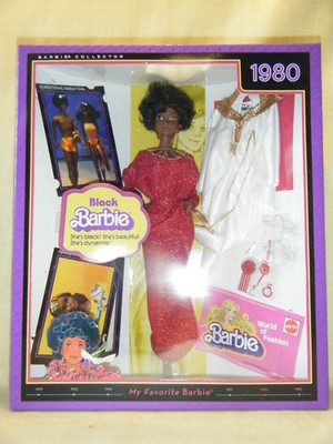 black barbie 1980