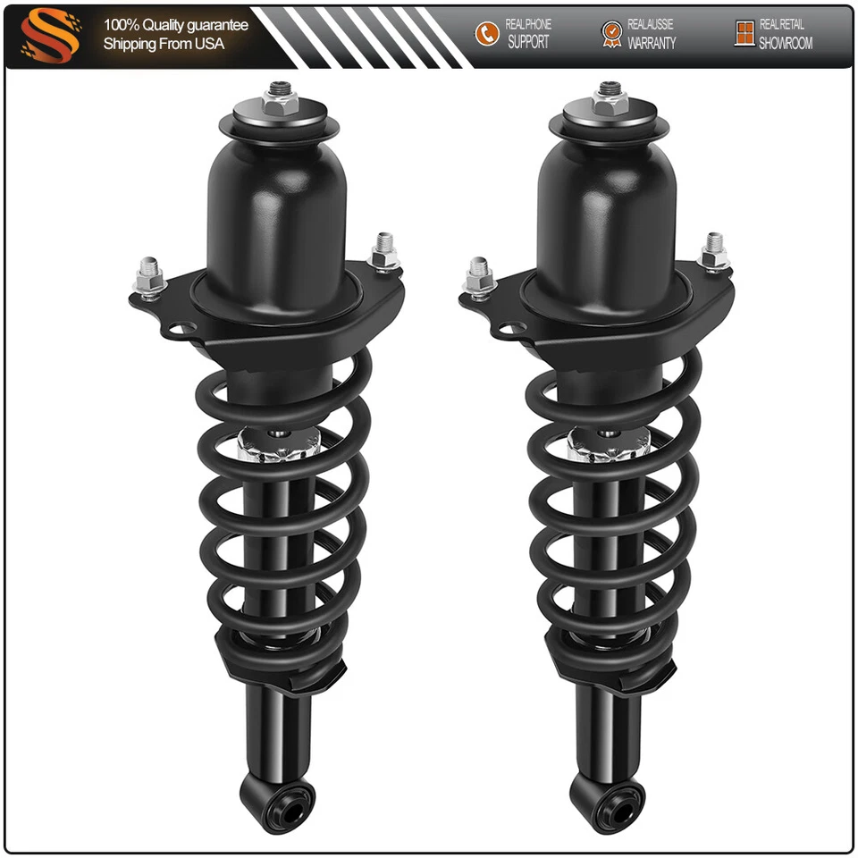 For 2011-2013 Toyota For Corolla Front Rear Struts Shocks Springs Sway Bar Links Foto 3 de 4