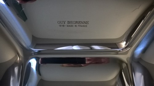 Guy Degrenne Divided Serving Platter Polished 18-10 Stainless Steel France 15.5" - Picture 7 of 9