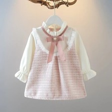 Baby Girls Sweet Long Sleeves Dress sz 36 months