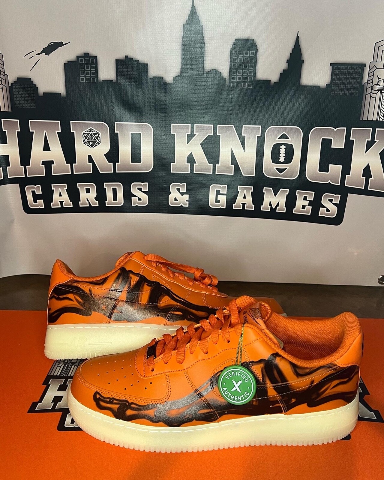 skeleton air force orange