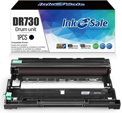 1PK DR730 Drum Unit Compatbile for Brother DCP-L2550DW HL-L2350DW HL-L2370DWXL