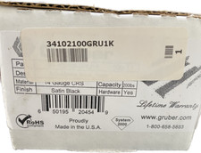 Gruber 34-102100-GRU1K 1U Rack Mount Adjustable Shelf Rails