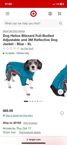 DOGHELIOS Full-Bodied Comfort-Fitted Adjustable Jacket Sz M - Picture 8 of 8