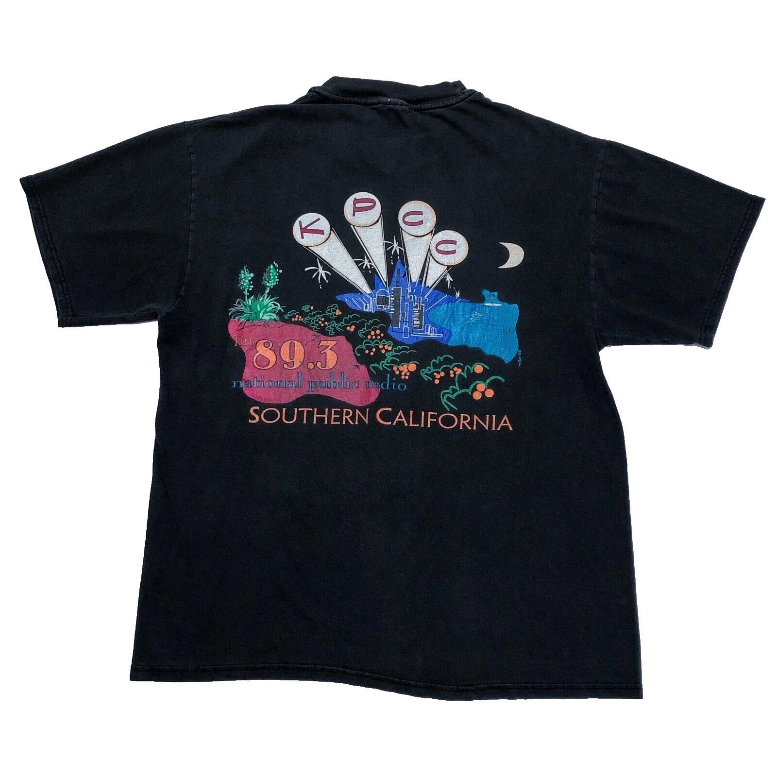 Vintage Punk Hanes Cotton T-Shirts for Men