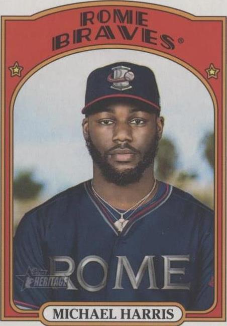 2021 Topps Heritage Minor League Edition - Michael Harris II #49 - 1 of 1