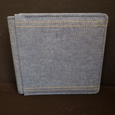 Creative Memories Denim Scrapbook Album 7 x 7 Denim Jean Cover w/12 Baby Pages