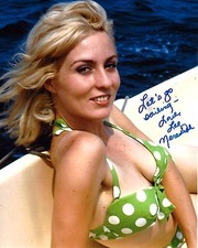 ACTRESS LEE MEREDITH SIGNED AUTHENTIC 'THE PRODUCERS' ULLA 8X10 PHOTO 3 w/COA