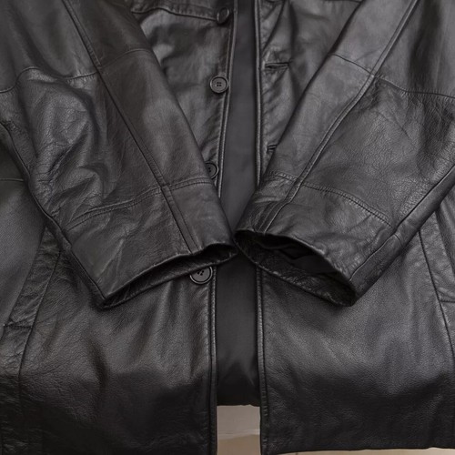 Chaqueta de cuero Wilson vintage 1X negra - Imagen 12 de 12