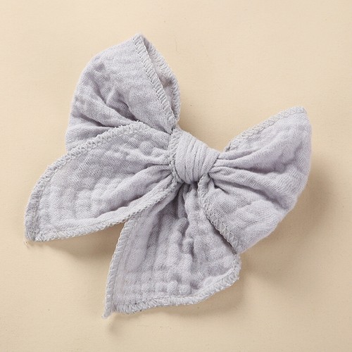 Kinder Haarschmuck Baby Mädchen Baumwolle Schleife Haarnadel Haarschleifen Haarspangen - Bild 16 von 21
