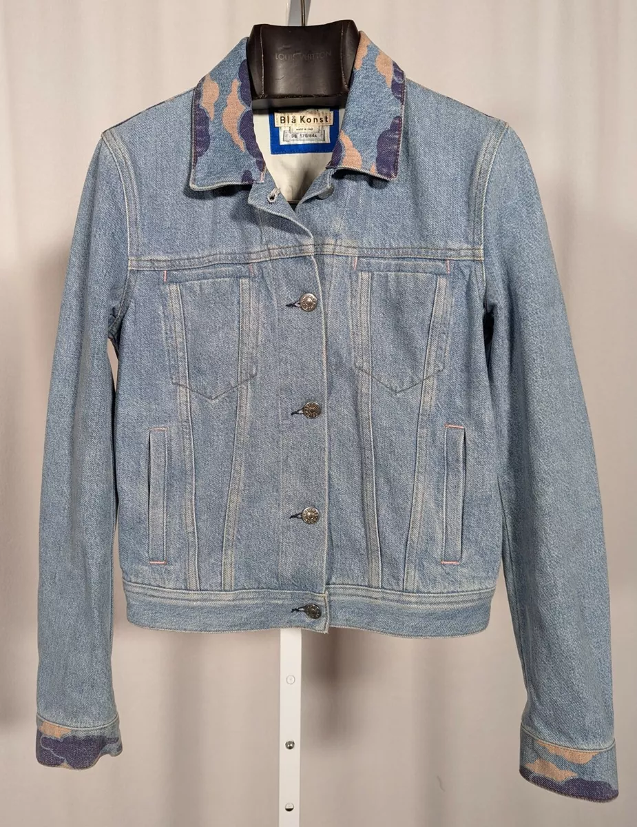 Acne cliff denim jacket clearance